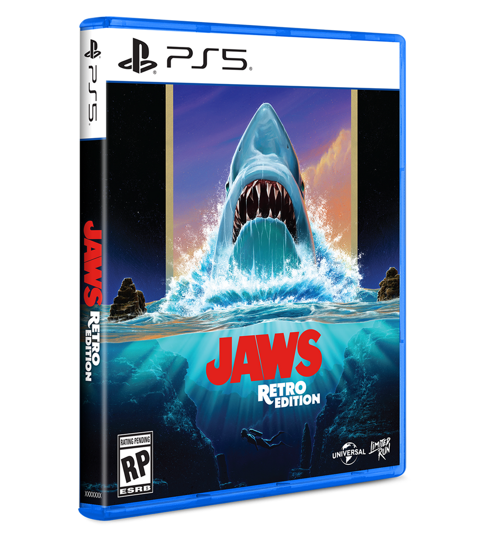 Jaws Ps Jaws Retro Edition Standard Edition (Switch, PS5) – Limited Run Games
