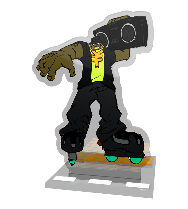 Jet Set Radio Acrylic Standees