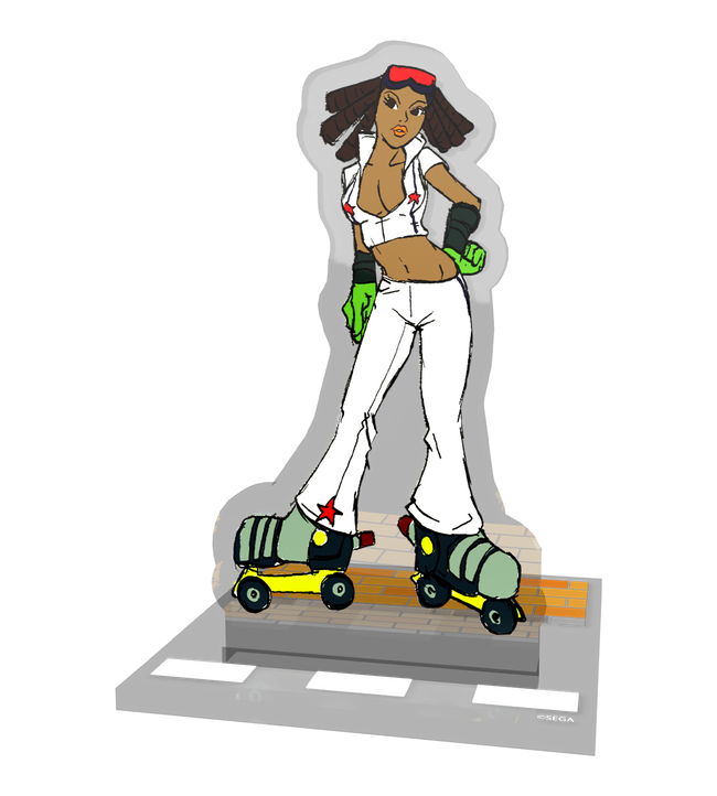 Jet Set Radio Acrylic Standees