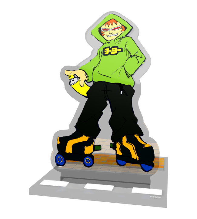 Jet Set Radio Acrylic Standees