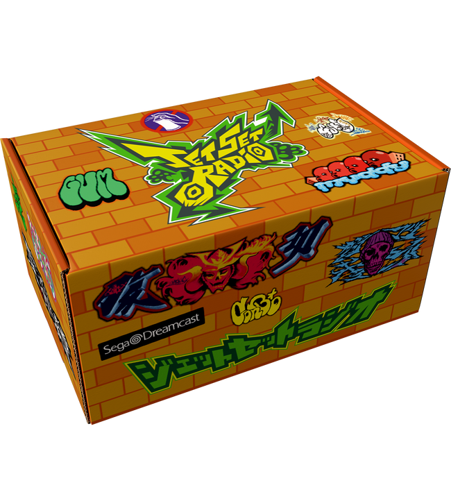 Jet Set Radio Card Storage Box