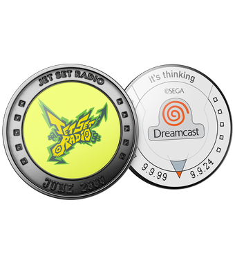 Jet Set Radio Commemorative Coin