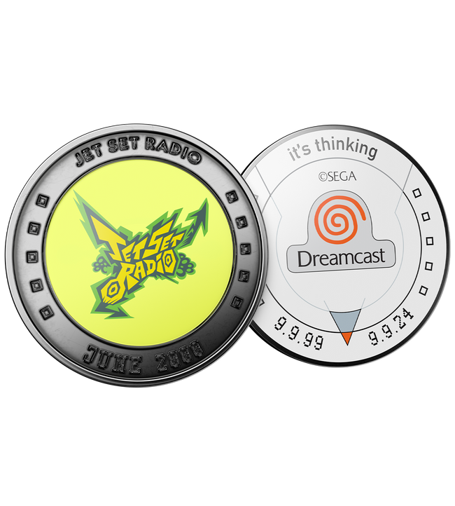 Jet Set Radio Commemorative Coin
