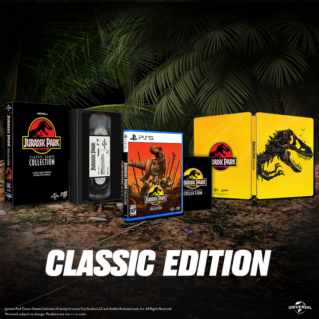 Jurassic Park: Classic Games Collection Classic Edition (PS5)