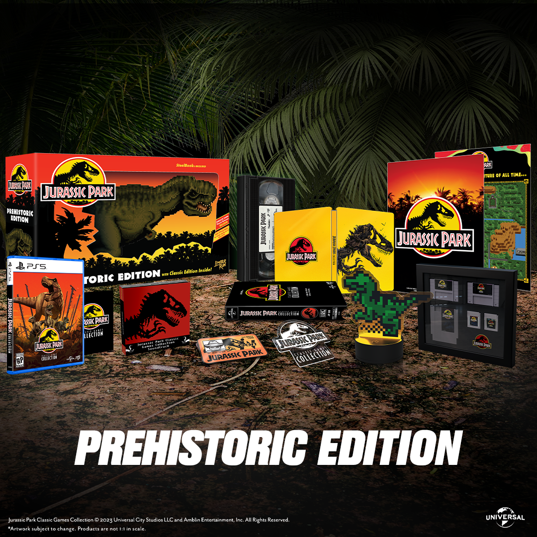 Jurassic Park: Classic Games Collection Prehistoric Edition (PS5)