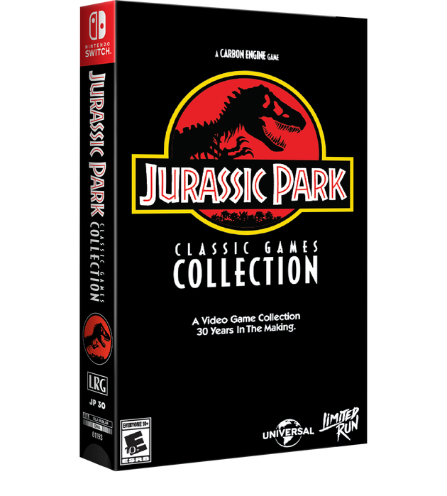 Nintendo switch jurassic park discount game