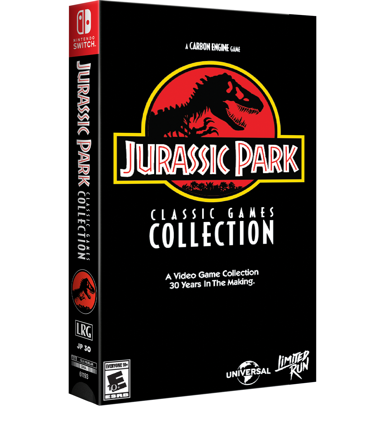 Jurassic Park Classic Games Collection Classic Edition Switch Limited Run Games