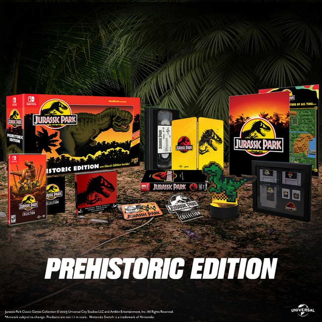 Jurassic Park: Classic Games Collection Prehistoric Edition (Switch)