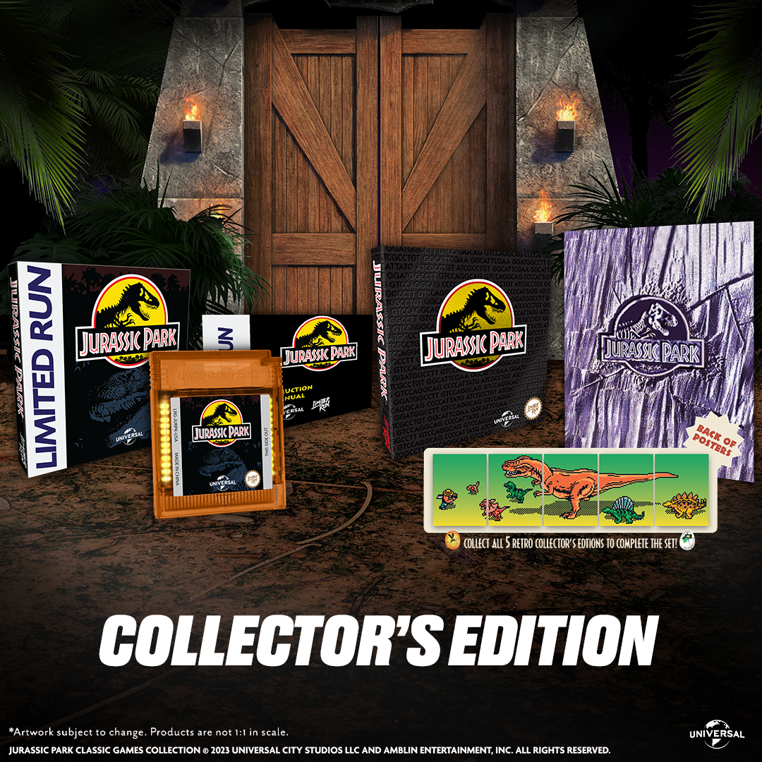 Jurassic Park Collector's Edition (GB) – Limited Run Games
