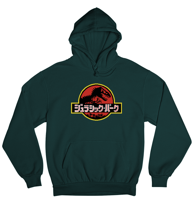 Jurassic Park Japanese Logo Hoodie