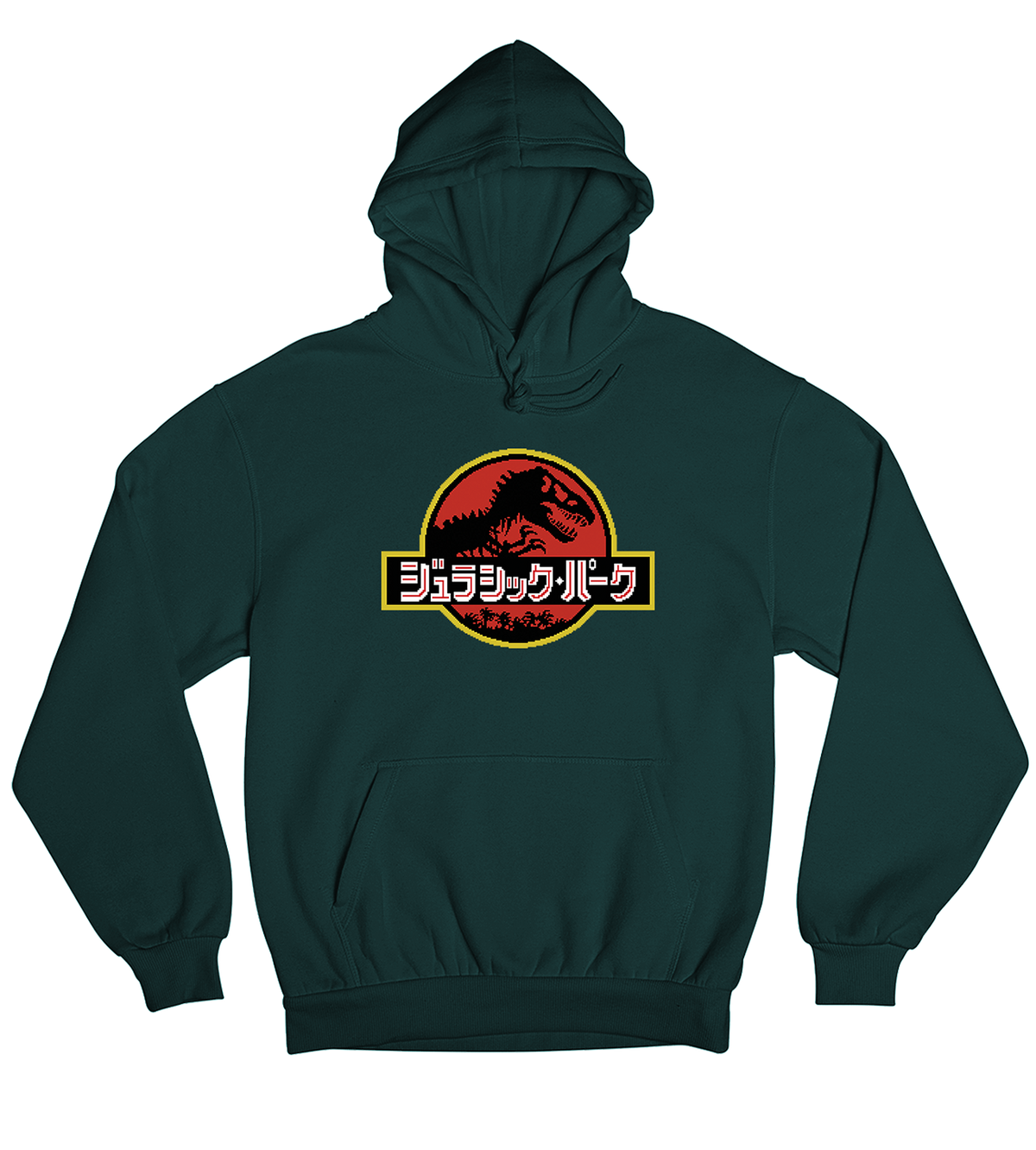 Jurassic Park Japanese Logo Hoodie