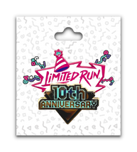 Limited Run 10 Year Anniversary Pin