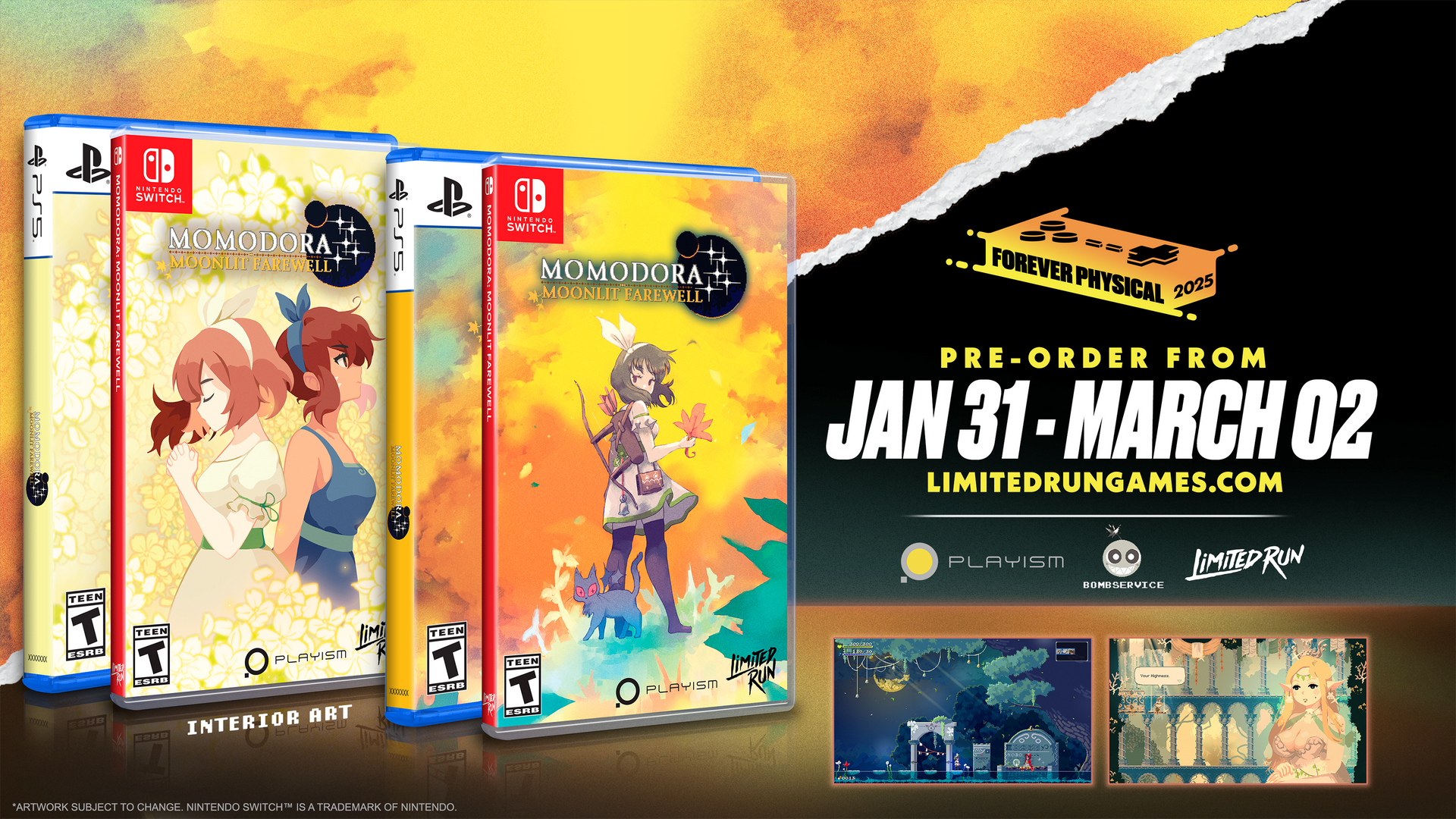 Momodora: Moonlit Farewell Standard Edition (Switch, PS5 Momodora: Moonlit Farewell Standard Edition (Switch, PS5