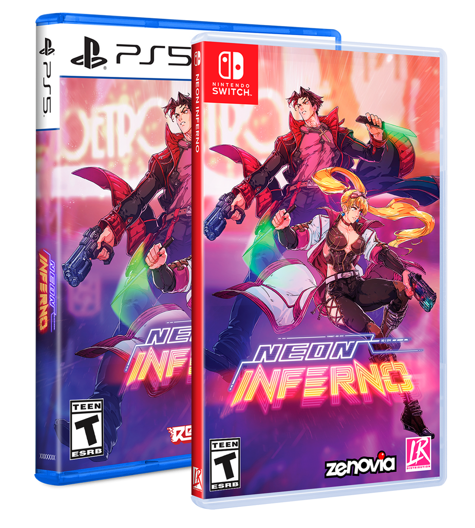Neon Inferno Standard Edition (Switch, PS5) – Limited Run Games Neon Inferno Standard Edition (Switch, PS5) – Limited Run Games