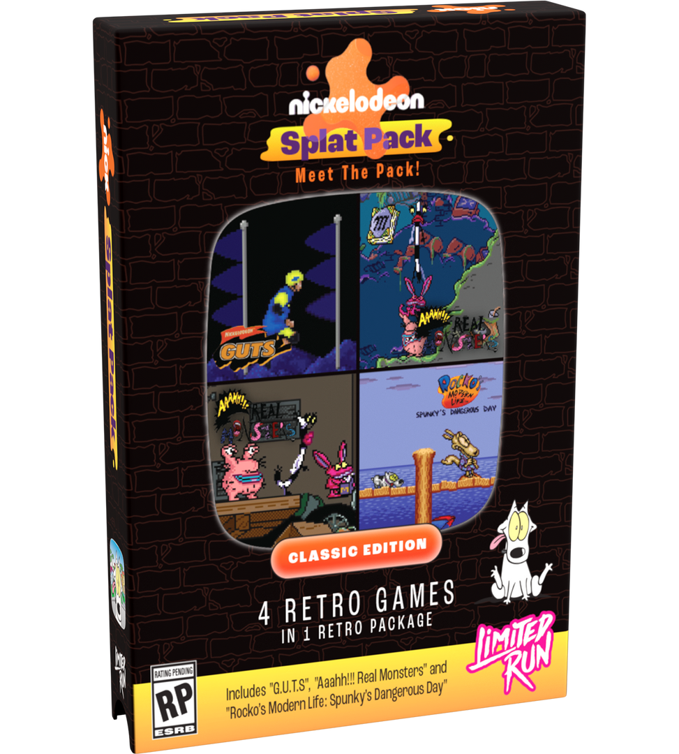 Nickelodeon Splat Pack Classic Edition (Switch, PS5, PC) – Limited Run ...