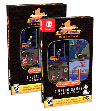 Nickelodeon Splat Pack Classic Edition (Switch, PS5, Xbox, PC)