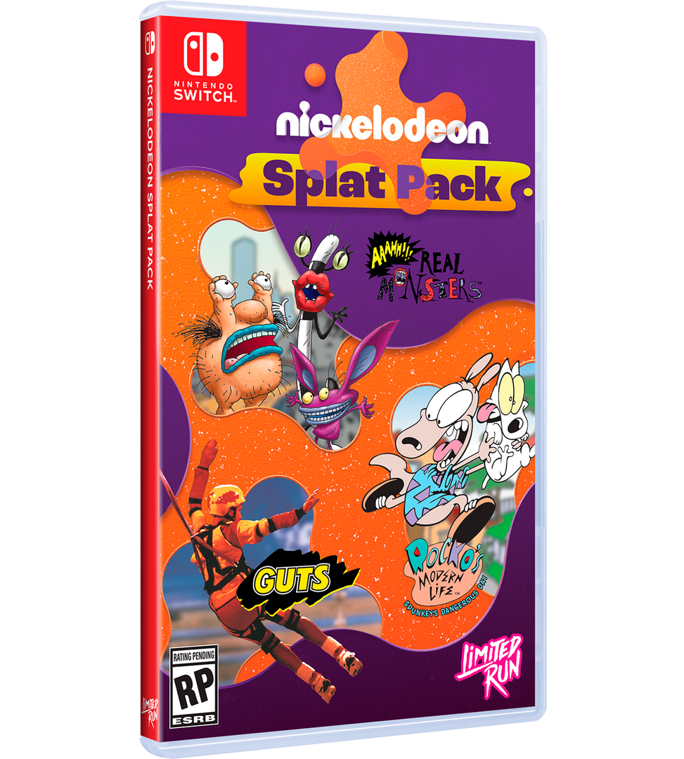 Nickelodeon Splat Pack Standard Edition (Switch, PS5, PC) – Limited Run ...