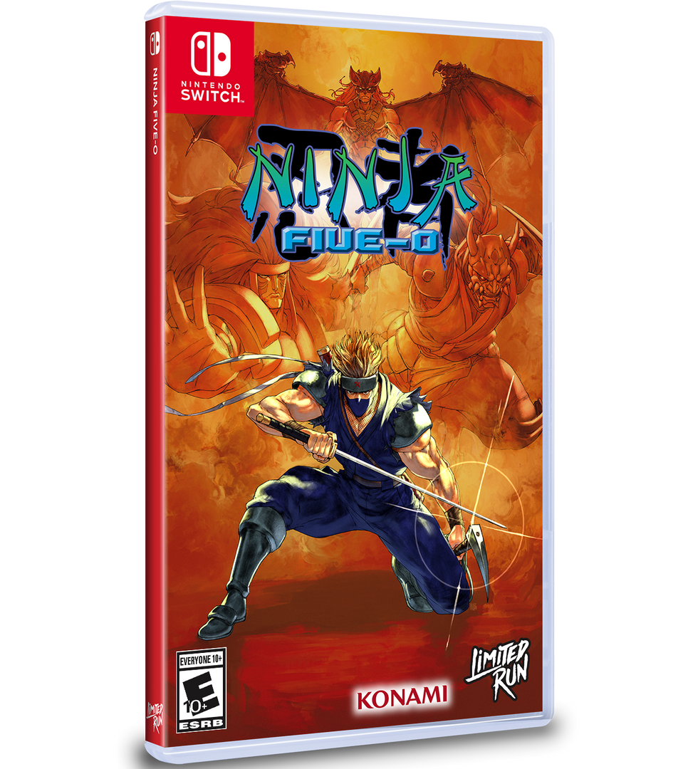 Switch Limited Run #246: Ninja Five-O – Limited Run Games Switch Limited Run #246: Ninja Five-O – Limited Run Games