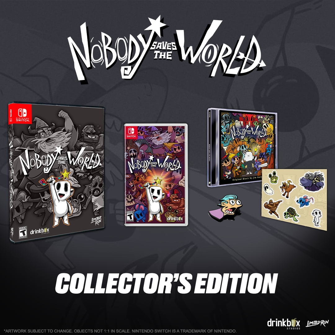 Nobody Saves the World Deluxe Edition (Switch) – Limited Run Games Nobody Saves the World Deluxe Edition (Switch) – Limited Run Games