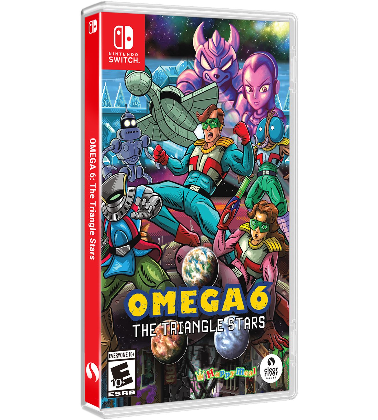 【30枚】OMEGA 6 THE TRIANGLE STARS クリアファイル OMEGA 6: The Triangle Stars (Switch) – Limited Run Games