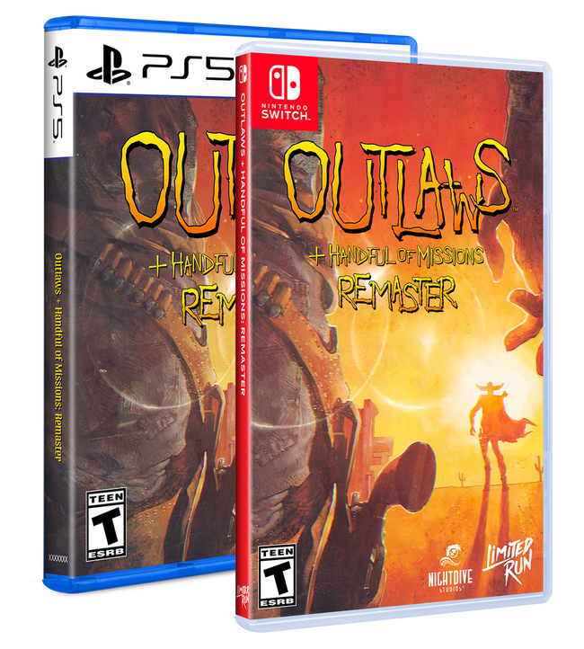 Outlaws + Handful of Missions: Remaster Standard Edition (Switch, PS5)