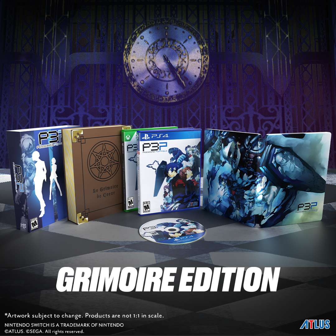 LIMITED RUN ペルソナ 3 ポータブル グリモワール エディション Limited Run #537: Persona 3 Portable Grimoire Edition (PS4