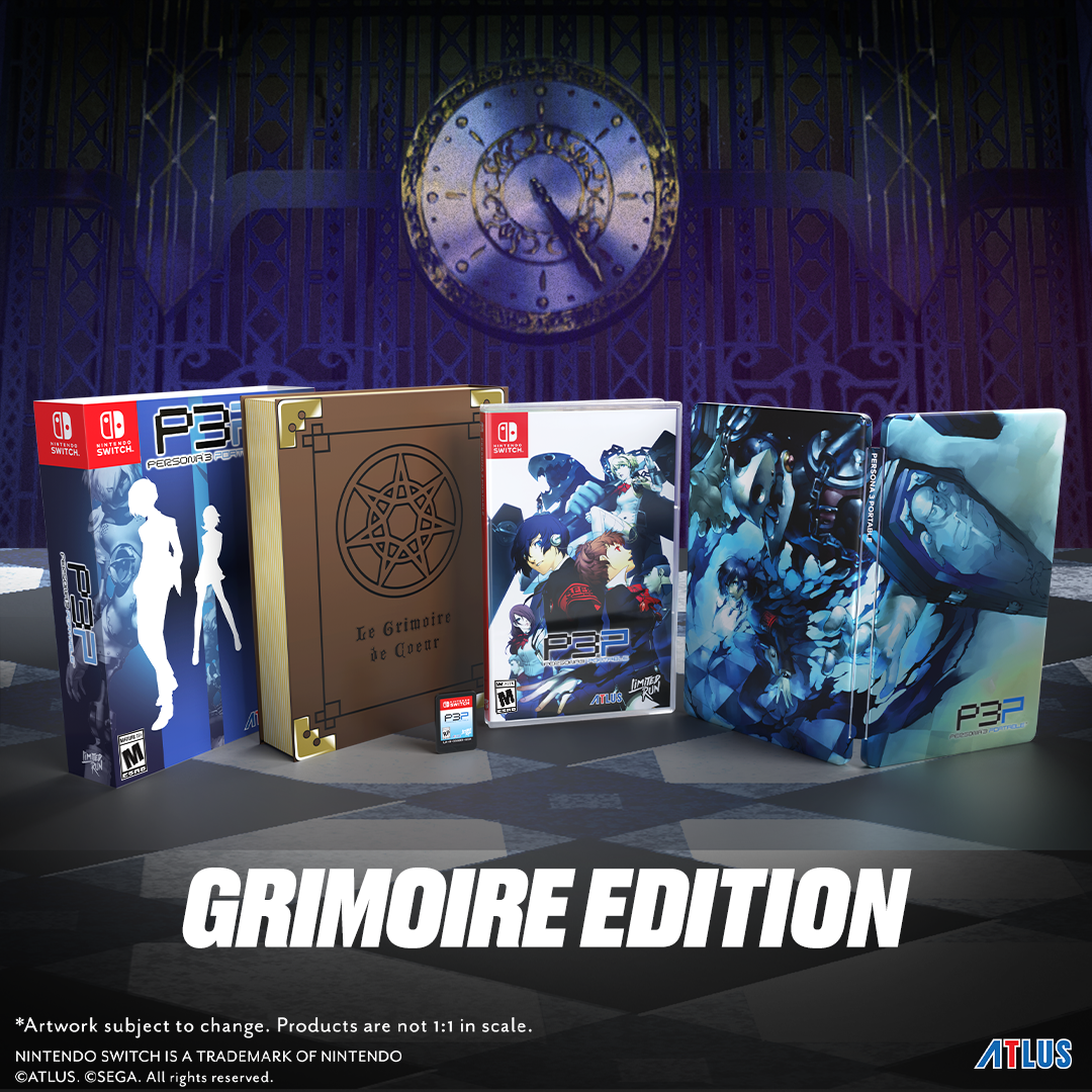 LIMITED RUN ペルソナ 3 ポータブル グリモワール エディション Switch Limited Run #213: Persona 3 Portable Grimoire Edition