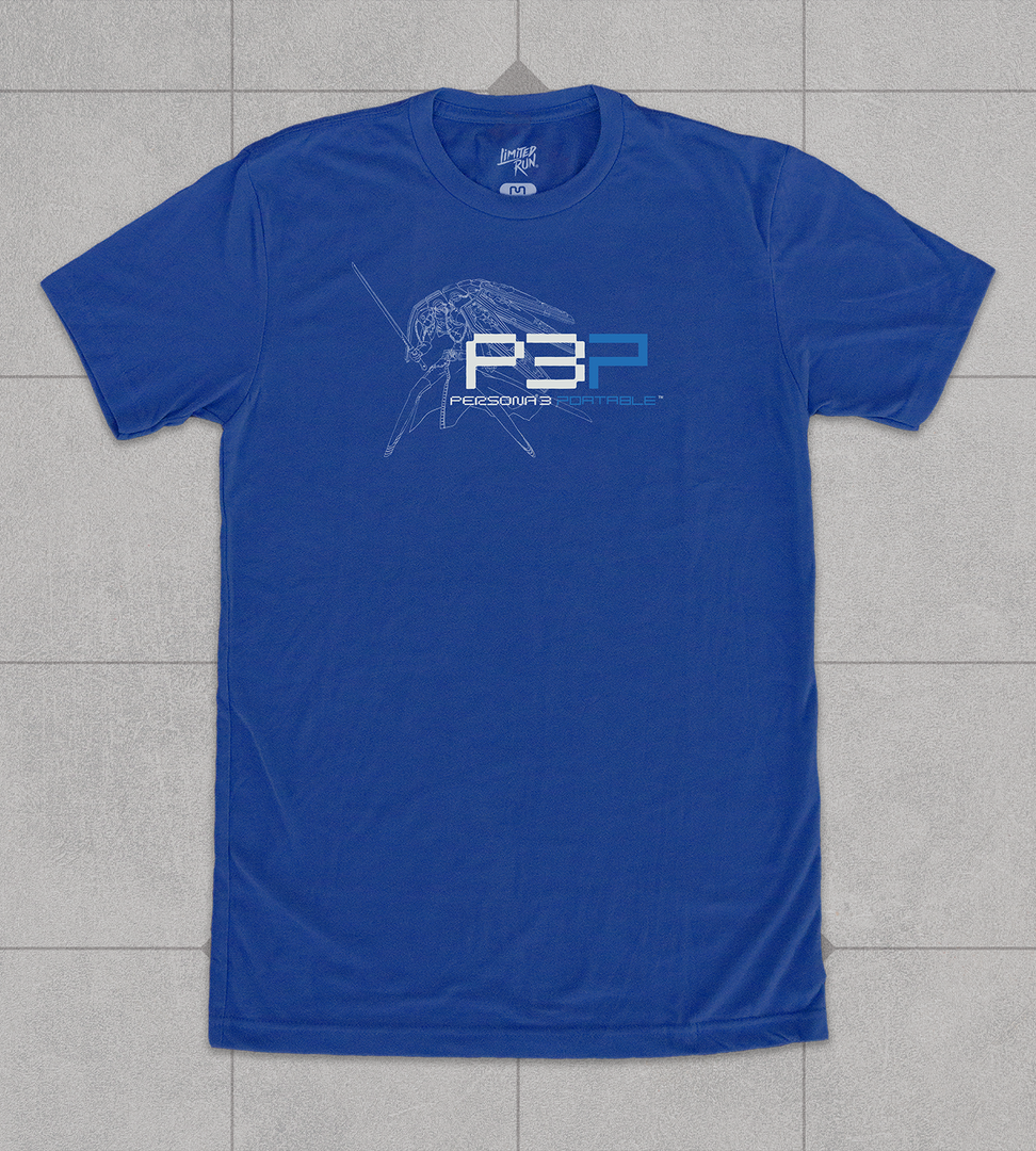 Persona 3 Portable Logo T-Shirt – Limited Run Games