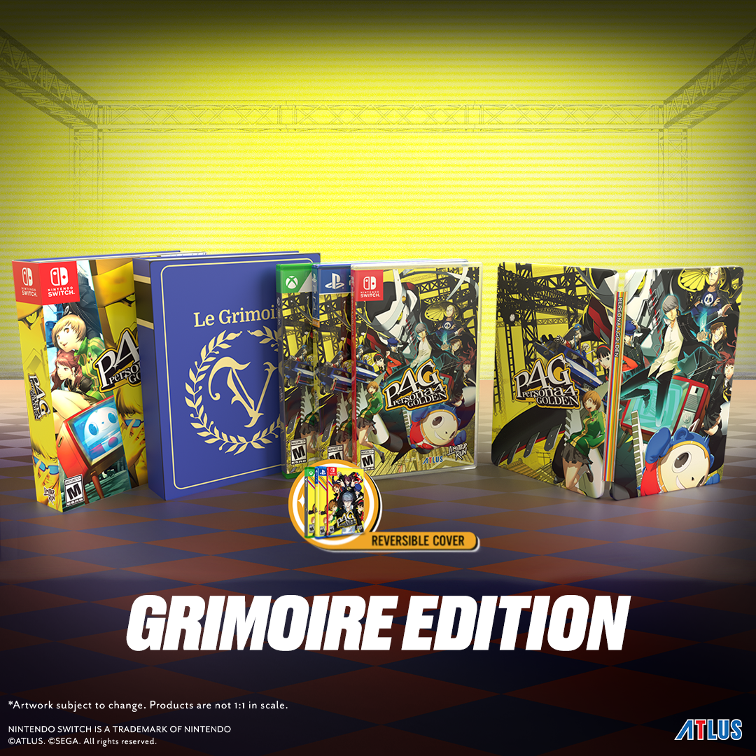 Switch Limited Run #214: Persona 4 Golden Grimoire Edition Switch Limited Run #214: Persona 4 Golden Grimoire Edition