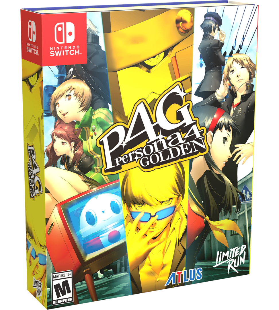 LIMITED RUN ペルソナ4ゴールデングリモワールエディション Switch Limited Run #214: Persona 4 Golden Grimoire Edition