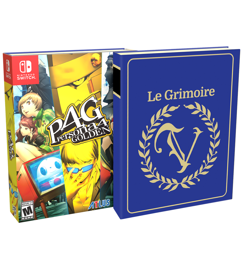 Switch Limited Run #214: Persona 4 Golden Grimoire Edition Switch Limited Run #214: Persona 4 Golden Grimoire Edition