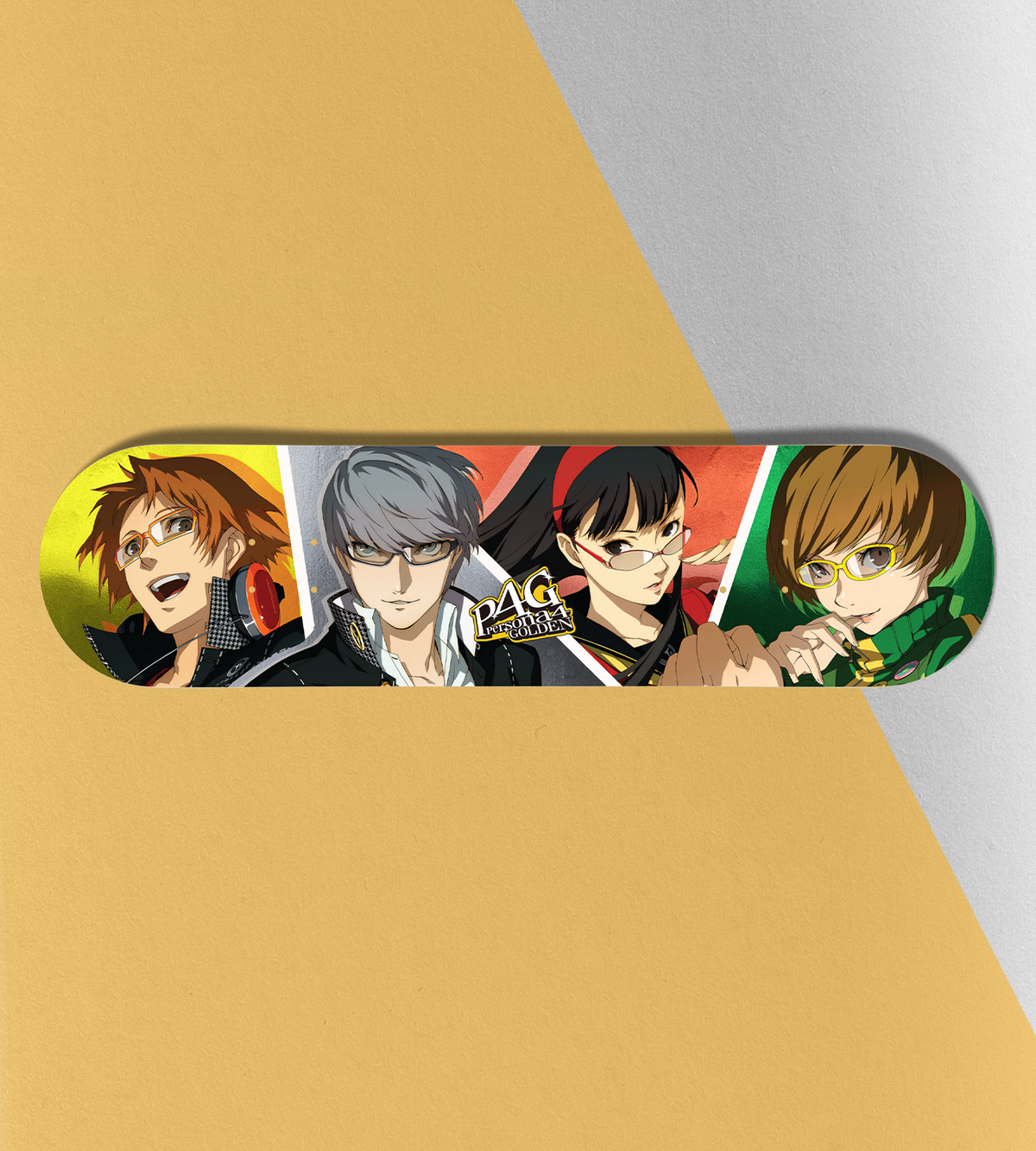 Persona 4 Golden Foil Skate Deck Limited Run Games