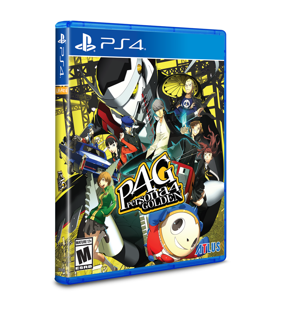 Limited Run #538: Persona 4 Golden Grimoire Edition (PS4 Limited Run #538: Persona 4 Golden Grimoire Edition (PS4