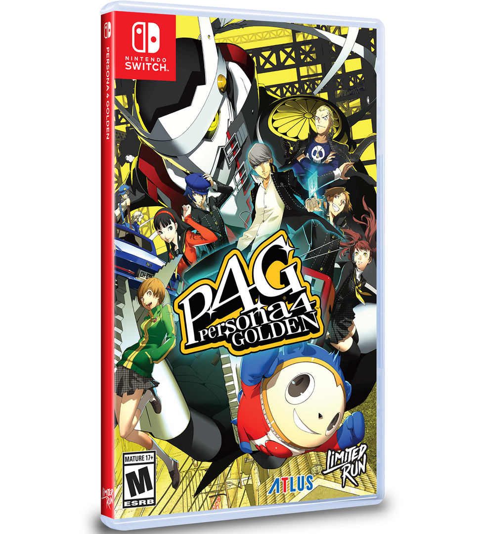 LIMITED RUN ペルソナ4ゴールデングリモワールエディション Switch Limited Run #214: Persona 4 Golden Grimoire Edition