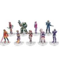 Phantasy Star Online Acrylic Standee Heroes