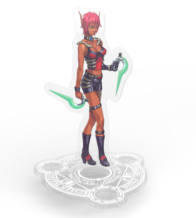 Phantasy Star Online Acrylic Standee Heroes