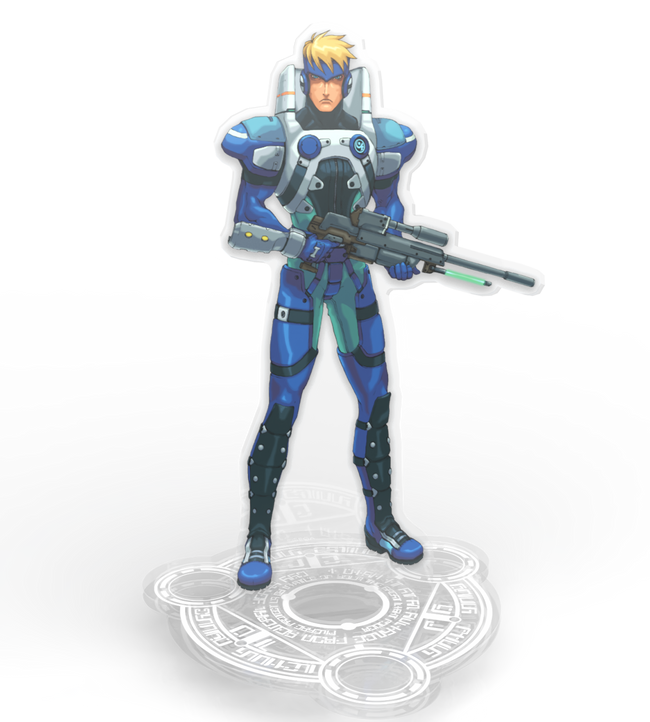 Phantasy Star Online Acrylic Standee Heroes