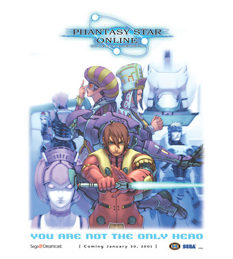 Phantasy Star Online Poster