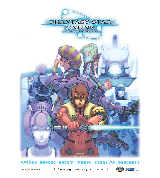 Phantasy Star Online Poster