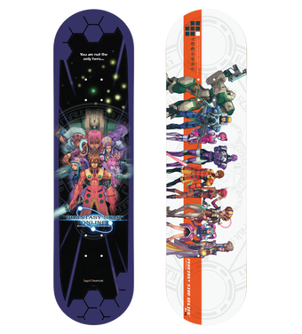 Phantasy Star Online Skate Deck