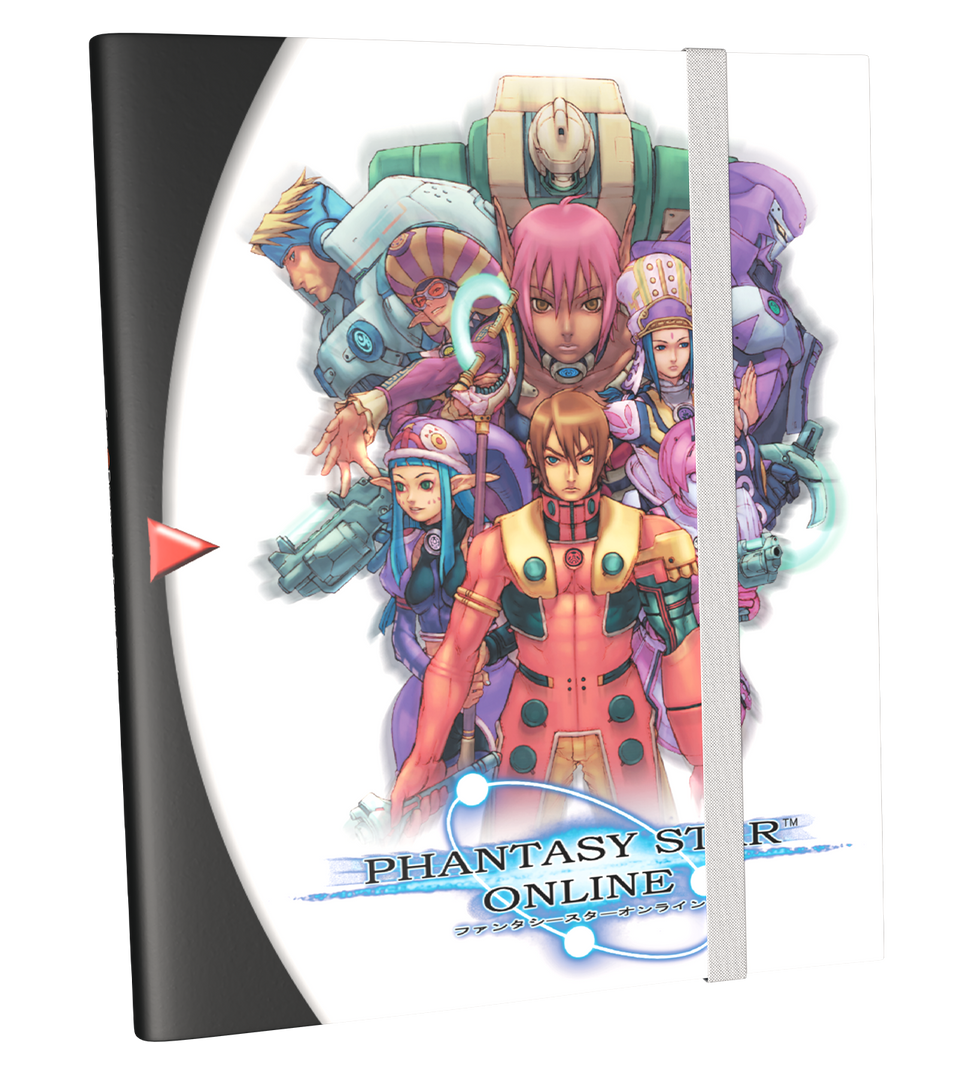 Phantasy Star Online Trading Card Binder Limited Run Games Phantasy Star Online Trading Card Binder Limited Run Games
