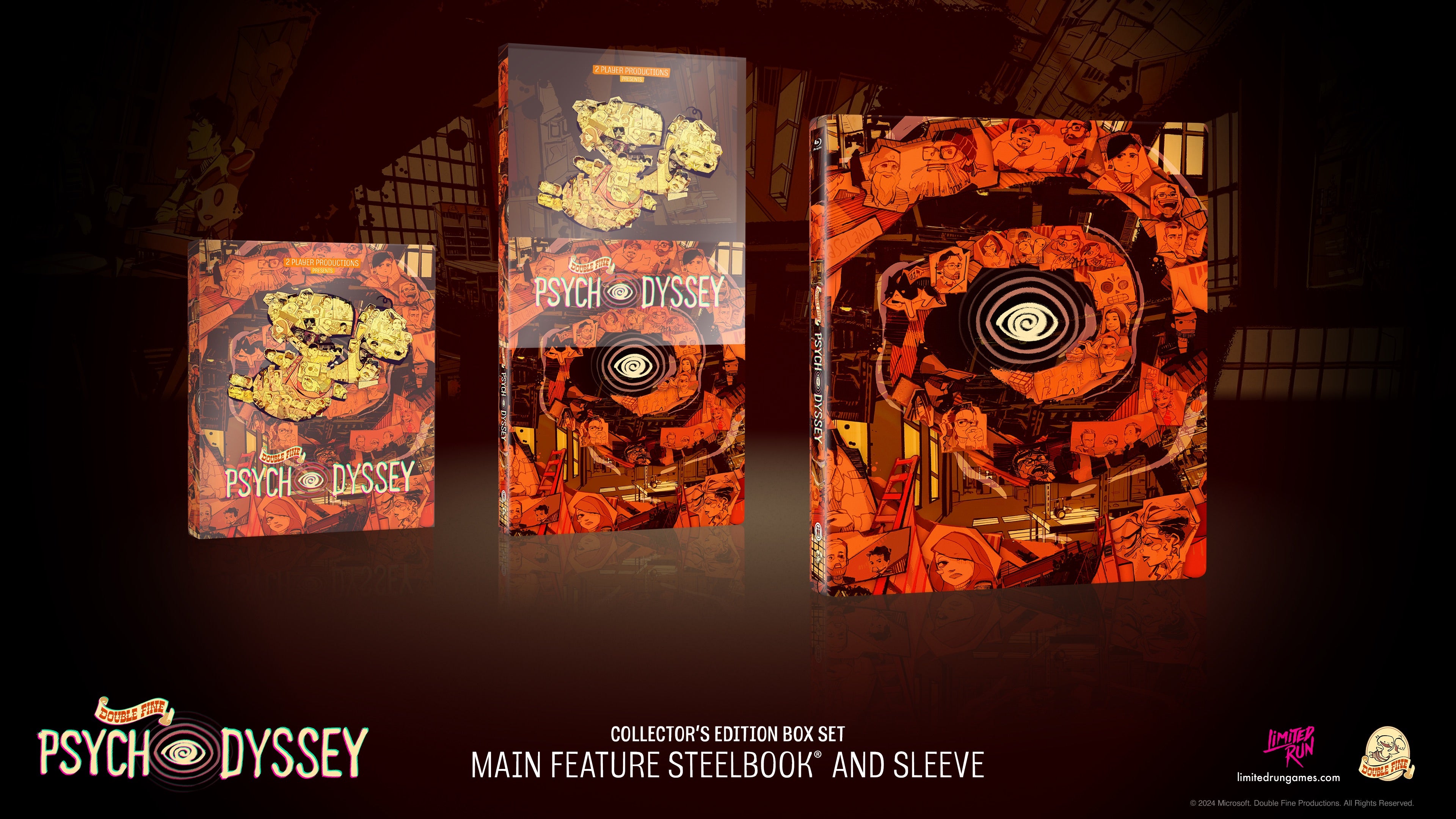 Double Fine PsychOdyssey Blu-ray Set – Limited Run Games