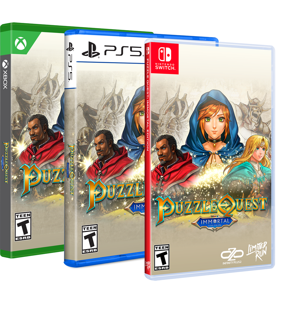 Puzzle Quest: Immortal Edition Standard Edition (Switch, PS5, Xbox Puzzle Quest: Immortal Edition Standard Edition (Switch, PS5, Xbox