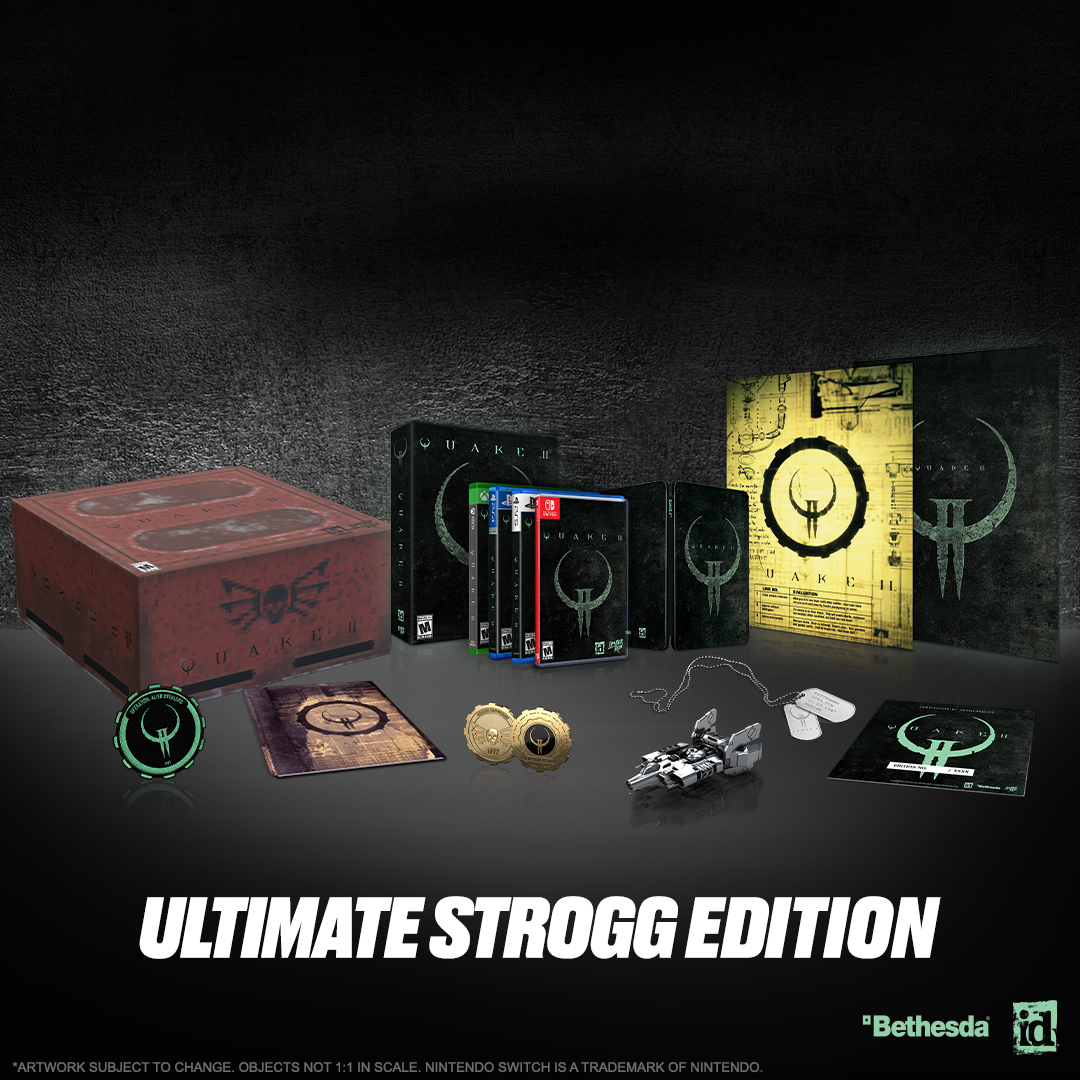 QUAKE II PS4 Limited Run LRG530 (US Game In EN FR DE ES IT QUAKE II PS4 Limited Run LRG530 (US Game In EN FR DE ES IT
