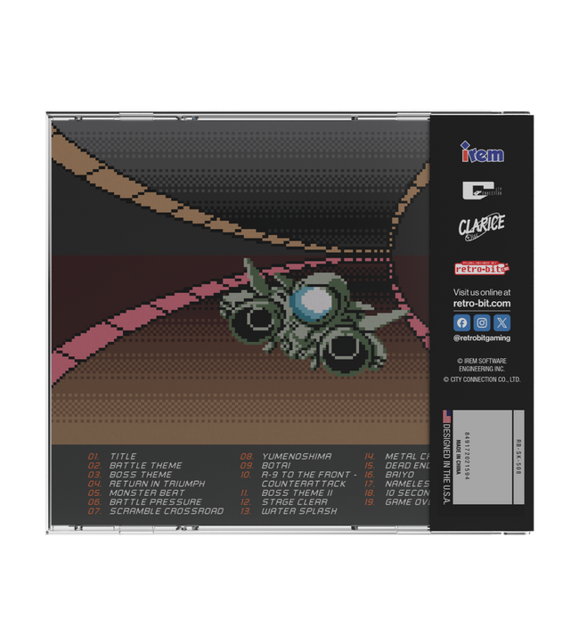 R-Type DX CD Soundtrack Limited Run Games Edition