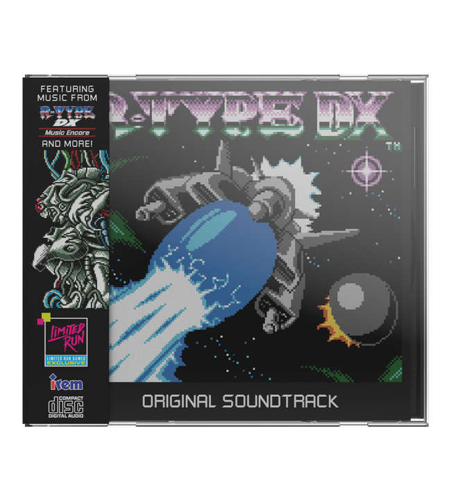 R-Type DX CD Soundtrack Limited Run Games Edition