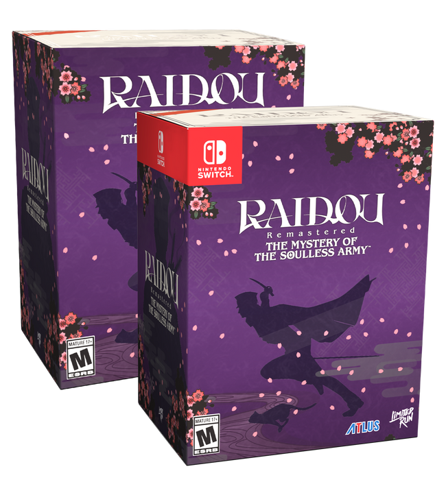 RAIDOU Remastered: The Mystery of the Soulless Army Collector's Edition (Switch, Switch 2,PS5, PS4, Xbox, PC)