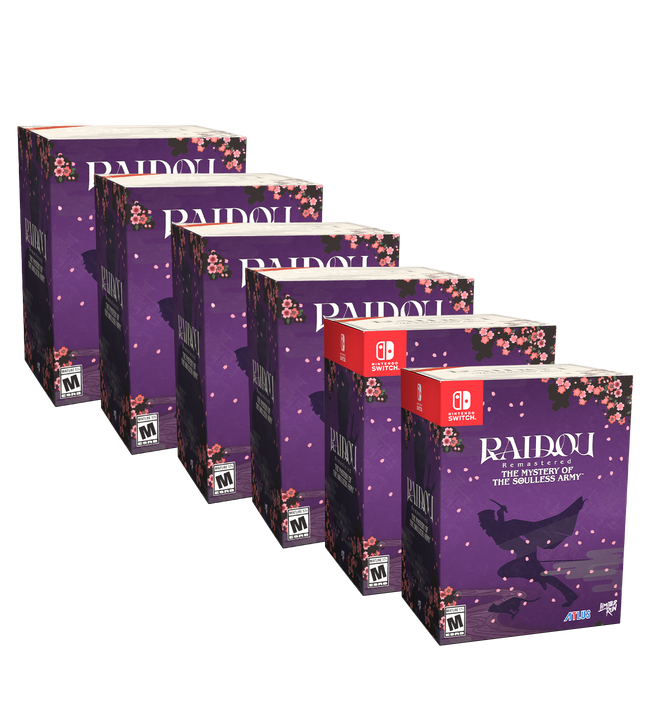 RAIDOU Remastered: The Mystery of the Soulless Army Collector's Edition (Switch, Switch 2,PS5, PS4, Xbox, PC)