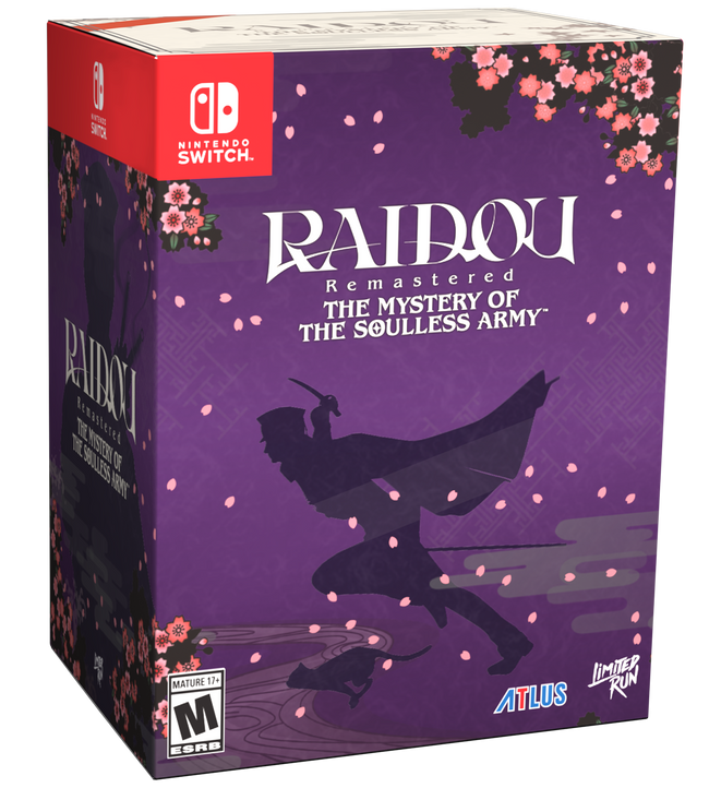 RAIDOU Remastered: The Mystery of the Soulless Army Collector's Edition (Switch, Switch 2,PS5, PS4, Xbox, PC)
