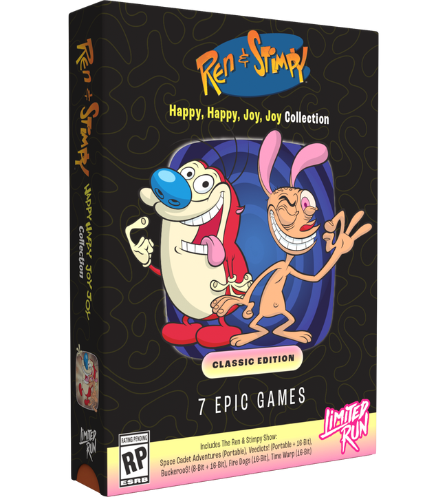 Ren & Stimpy Happy, Happy, Joy, Joy Collection Classic Edition (Switch, PS5, PC)